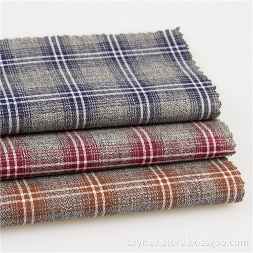 Colorful Yarn Dyed 100%Cotton Plaid Fabrics For Pants